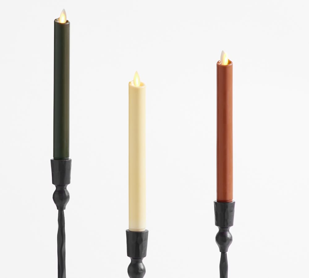 Led taper on sale candles remote control
